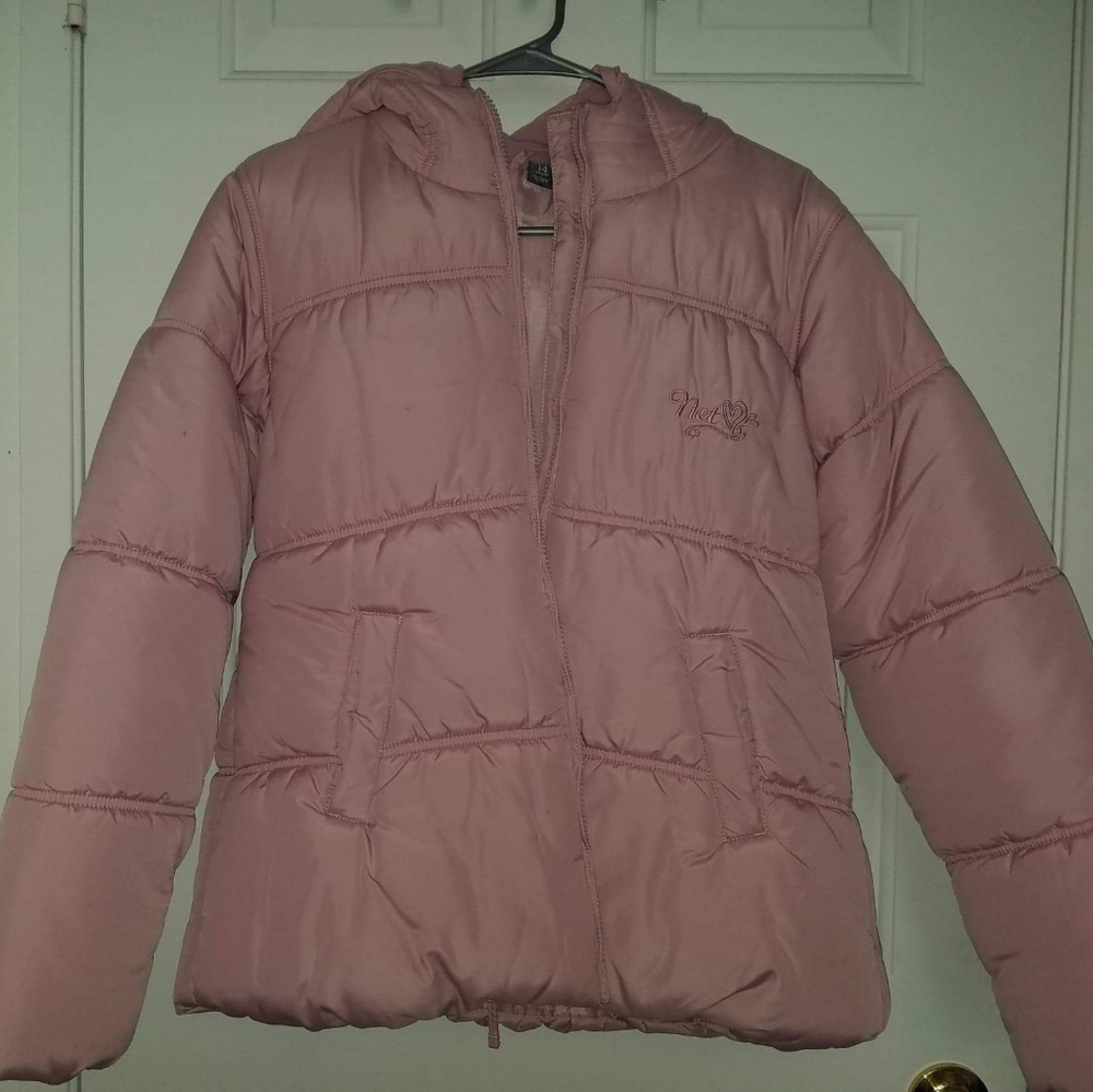 Pink Winter Puffer Jacket